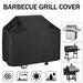 Universal Gas Grill Cover Waterproof Barbecue BBQ Cover Durable Nylon Fabric Resistant Material Fits Grills of Weber Char-Broil Nexgrill Brinkmann and More