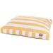 MajesticPet 42 x 50 in. Vertical Stripe Rectangle Pet Bed - Yellow