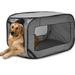 Dog Travel Crate Foldable Pop Up Dog Tent with Storage Bag Travel Pet Kennel Small Dog Tent Crates Cage Portable Puppy Seat Kennel for Indoor Outdoor Puppy Cat
