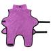 YUEHAO Dog Sweaters for Small Dogs Purple Absorbent Cat and Dog Clothes 365 Grams Superfine Fiber Pet Bathrobe Small Dog Sweater (Purple S)