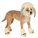 Sheep Design Headgear Funny Head Pet Hat Creative Pet Costume Dog Outfit Party Cosplay Accessory for Dog Pet Size M White