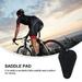 saddle pad Comfy Cycling Gel Pad Seat Saddle Cover 3D Cushion (Black)