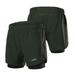 Lixada Men s Cycling Shorts with Longer Liner Quick Dry and Breathable Fabric