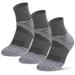 vistreck Men 3 Pairs Athletic Cotton Socks Outdoor Sports Casual Crew Socks for Hiking Trekking Walking