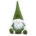 1pc Christmas Tree Faceless Santa Doll Ornaments Long Hat Plush Hanging Doll Pendent Decor Festival New Year Gifts Decoration Green