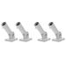 Flagpole Base Stand Monitor Stands Metal Heavy Duty Poles House Bracket Adjustable 4 Pcs