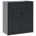 vidaXL File Cabinet Anthracite 31.1 x15.7 x35.4 Steel
