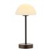 Xavier 12.5 Bohemian Farmhouse Iron Rechargeable Integrated LED Table Lamp Oil Rubbed Bronze/White
