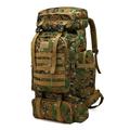 80L Camping Hiking Backpack Waterproof Outdoor Military Tactical Backpack for Camping Hiking Fishing Mountaineering Outdoor Sport Backpack