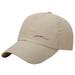 MSJUHEG Baseball Cap Sun Hat Bucket Hat Baseball Cap Fashion Hats for Men Casquette for Choice Utdoor Golf Sun Hat Hats for Women Fascinators Hats for Women Cotton 1PC Hat Beige One Size