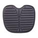 Kayak Seat Cushion 2Pcs Kayak Seat Cushion Pad Sit-On Rowing Boat Mat Fishing Seat Pad Cushion for Kayak Canoe Fishing Boat Outdoor Camping (Black)