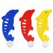 3pcs Dolphin Shape Children Swimming Pool Diving Grab Toy Kids Training Accessory (Red Yellow Blue)