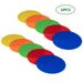 10pcs 9 Inch Poly Spot Markers for Kids Non-Slip PVC Agility Markers Flat Field Cones Floor Dots Flat Cones Points for Soccer Basketball Training Markers Dance Practice Classroom Activities