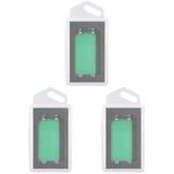 3pcs Battery Charger 2 Slot Lithium Battery 1.5v Lithium-ion Battery Usb Smart Turn Light Battery Adapter for AA AAA Lithium Battery (White)