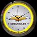 Chevrolet Yellow Neon Clock