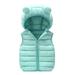 Toddler Boys Autumn Winter Baby Grils Print Outdoor Zipper Vset Windproof Outfits Coat