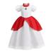 2023 Toddler Kids Girls Roleplay Princess Party Dress 3-4T