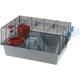 Berkfield Home - Ferplast Hamster Cage Milos Large 58x38x30.5 cm Grey