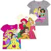 Preschool Gray/Cream/Pink Disney Princess Graphic 3-Pack T-Shirt Set