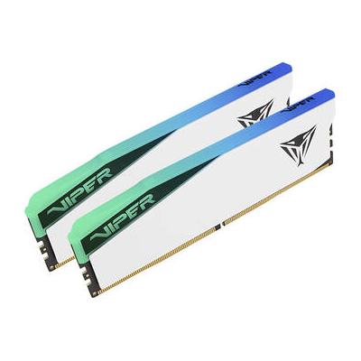 Patriot 96GB Viper Elite 5 DDR5 Memory DIMM Kit (2 x 48GB, White) PVER596G60C42KW