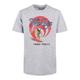 T-Shirt F4NT4STIC "The Beach Boys- Surfer '83 Vintage" Gr. 146/152, grau (heathergrey) Mädchen Shirts T-Shirts