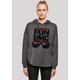 Sweatshirt F4NT4STIC "Run DMC Hip-Hop Music Band NYC" Gr. S, grau (charcoal) Damen Sweatshirts Oversize Shirts