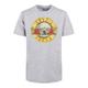 T-Shirt F4NT4STIC "Guns 'n' Roses Vintage Classic Logo Black" Gr. 146/152, grau (heathergrey) Mädchen Shirts T-Shirts