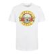 T-Shirt F4NT4STIC "Guns 'n' Roses Vintage Classic Logo Black" Gr. 134/140, weiß Mädchen Shirts T-Shirts