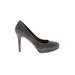 Banana Republic Heels: Gray Shoes - Women's Size 8