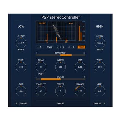 PSPAudioware PSP stereoController2 Stereophonic Correction Plug-In 11-43226