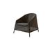 Cane-line Kingston Armchair w/ Cushion in Gray/Black | 30.8 H x 31.2 W x 33.9 D in | Outdoor Furniture | Wayfair