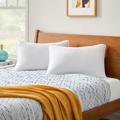 Alwyn Home Plush Support Pillow, King Polyester/Polyfill in White | 1 H x 36 W x 3 D in | Wayfair 35B7CC7CDF3D440C82F6E08DBA5D2CAA