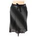 Sherry Taylor Casual Fit & Flare Skirt Knee Length: Black Bottoms - Women's Size 2X