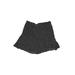 Zara Casual Skirt: Gray Solid Bottoms - Women's Size Medium