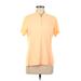 Adidas Active T-Shirt: Orange Activewear - Women's Size Medium