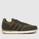 adidas run 60s 3.0 trainers in khaki