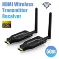 Wireless HDMI Extender trasmettitore Video ricevitore TV Stick Screen Share Display Adapter per PS4 DVD PC per monitorare il proiettore 50m