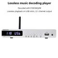 Decodificatore Audio Bluetooth ES9038Q2M decodifica lettore Audio Lossless USB lettura giradischi digitale a 2.1 canali fibra coassiale digitale