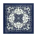 Blu Navy di alta qualità Hip Hop cotone sciarpa quadrata uomo barca a vela Bandana nautica sciarpa