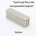 20 pz 5x2 Mm magnete Super forte neodimio N52 magneti al neodimio neodimio Magnit magneti molto