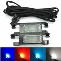 Auto rosso/blu/bianco Posteriore LED Piede Luce cablaggio staffa di supporto Per Audi A1 A2 A3 8V A4 B7 B8 B9 A6 C7 C8 A8 Q3 Q5 Q7 TT