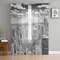 Grigio New York City Sheer Voile tende trattamento finestra per cucina soggiorno camera da letto decorazione tende moderne in Tulle