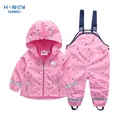 HONEYKING Set di abbigliamento per bambini tuta impermeabile tuta impermeabile per bambini pantaloni