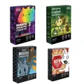 4 pezzi di unicorni fragili giochi da tavolo inglese Family Party Expansion versione base di giochi