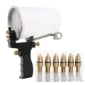 Gel coat pistola a spruzzo Gelcoat scarico resina tenuto in mano ugelli di spruzzo ES-100 fibra di carbonio fare strumenti fai da te