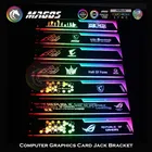 Supporto per staffa GPU fai-da-te e supporto per scheda grafica ASUS MSI AORUS ROG 5V 3pin ARGB MOD Decorazione custodia per giocatori