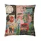 Basquiats New York Street Graffiti Fodera per cuscino 60x60 cm Federa in poliestere per divano Federa quadrata Decorativa per la casa