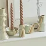 Candeliere in ceramica portacandele nordico candeliere candela decorazione della casa portacandele