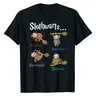 Kawaii bradipo Slothwarts Funn regalo di compleanno bradipo T Shirt per uomo stile semplice Tshirt