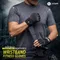 Guanti da palestra Fitness Sollevamento pesi Body Building Fascia da polso Allenamento Sport Mezze dita Allenamento Guanti fitness per uomo Donna